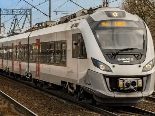 Pociąg Pomorskiej Kolei Metropolitalnej (Fot. Port Lotniczy w Gdańsku)