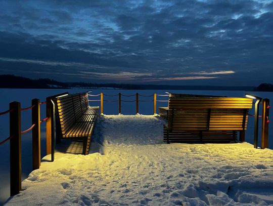 Pani Zima uchwycona w kadrze